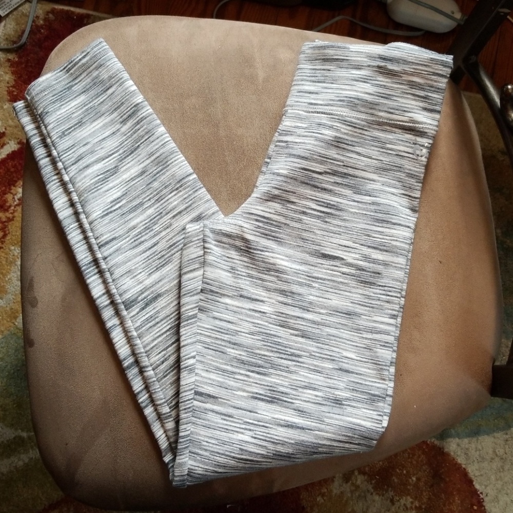 Black White Gray Leggings